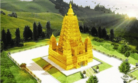 Khởi công xây dựng công trình Đại Bảo Tháp Chùa Ba Vàng