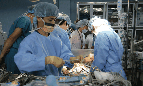 Bố và bác ruột cho phổi cứu sống bé trai 7 tuổi 