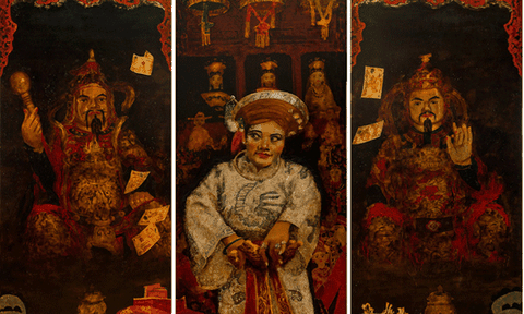 Tín ngưỡng thờ mẫu dưới góc nhìn hội họa 