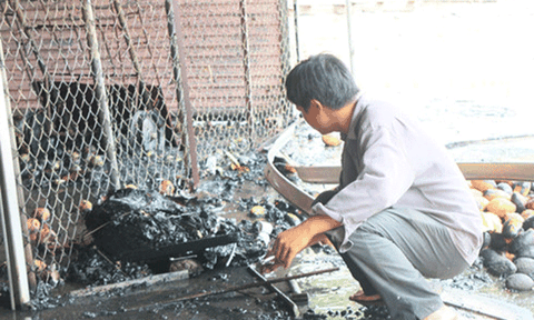 Cháy chợ đầu mối Tân Biên, 7 ki-ốt bị thiêu rụi