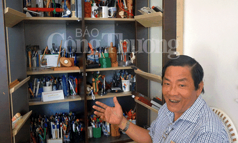 Độc đáo bộ sưu tập 2.000 cây bút của một bác sĩ