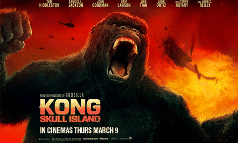 Kong: Skull Island 'phá đảo' phòng vé Việt ngày đầu ra mắt