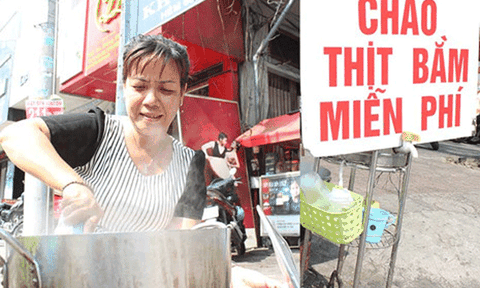  ‘Cháo thịt bằm miễn phí’ của chị Linh