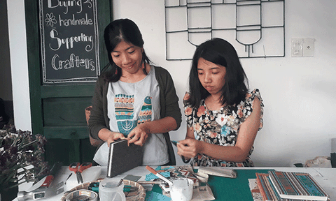 Sáng tạo từ tình yêu cùng trang giấy