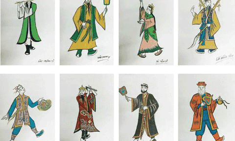 Phục hồi điệu múa cung đình “Bát tiên hiến thọ”