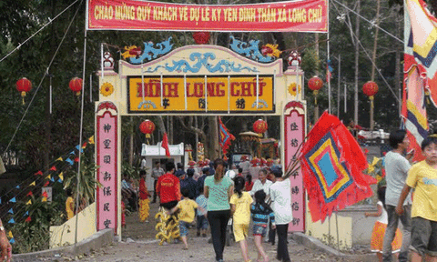 Lễ Kỳ yên Đình Thần xã Long Chữ