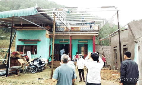 Thanh Hóa: Nhiều địa phương thiệt hại nặng do mưa đá, lốc xoáy 