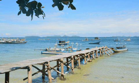 Hòn Nghệ Kiên Giang - Nét hoang sơ của biển 