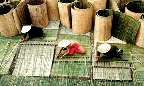 Biến đổi nghề dệt chiếu cói Nga Sơn