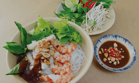 Bún gỏi dà – đậm đà hương vị Hậu Giang