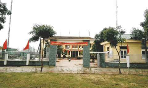 Cổ Đạm đón nhận danh hiệu xã đạt chuẩn nông thôn mới