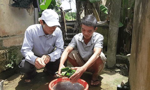 Hơn 400 hộ dân Quảng Trị sống chung với nguồn nước bị ô nhiễm