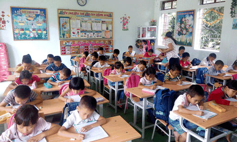 Trường tiểu học Diễn Phú quyết tâm đạt chuẩn Quốc gia mức độ 2