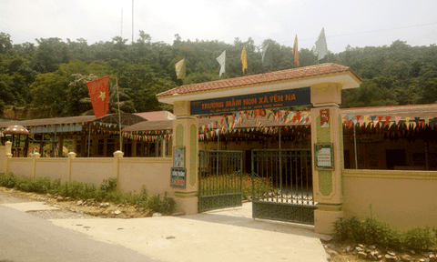 Ghi nhận ở Trường mầm non Yên Na