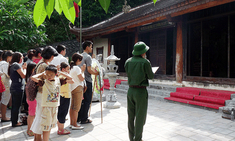 Các điểm di tích trên đường 20