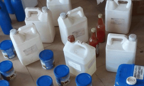 Hà Tĩnh: Bắt giữ và tiêu hủy phụ gia thực phẩm phẩm đã hết hạn sử dụng, không rõ nguồn gốc xuất xứ 