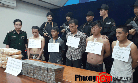 Bắt giữ 5 đối tượng, thu 40 bánh hê-rô-in, 120.00 viên ma túy tổng hợp