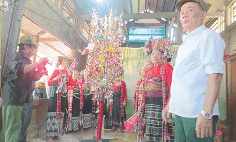 Lễ hội Chá Chiêng - nét văn hóa độc đáo của người Thái ở xã Trung Hạ