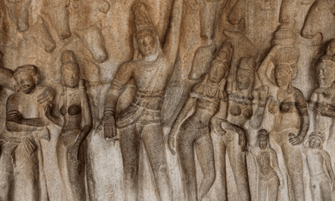 Bức phù điêu độc đáo của tháp Khương Mỹ
