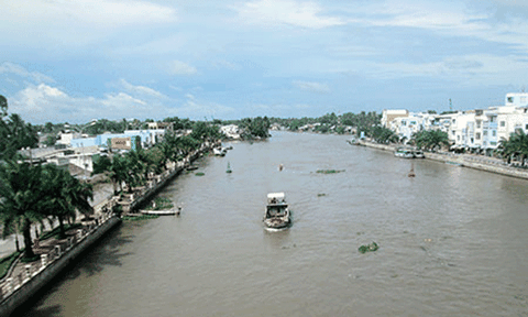 Mênh mang chợ nổi Ngã Bảy