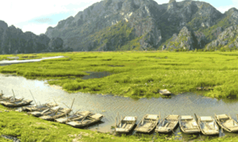 Bức tranh thiên nhiên thanh bình ở Vân Long