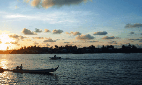Mênh mang sông nước Cà Mau