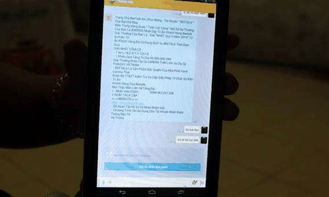 Cảnh báo “Tiền mất tật mang” vì tin nhắn trúng xe và tiền của mạng xã hội