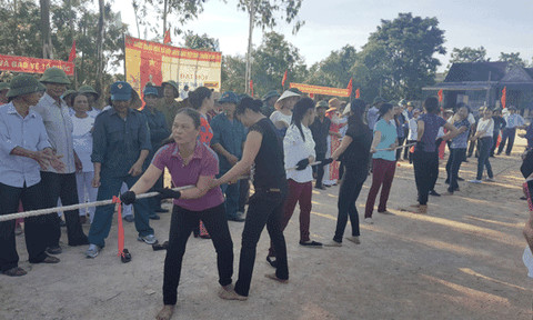 Xã Trung Lễ tổ chức Đại hội thể dục thể thao năm 2017