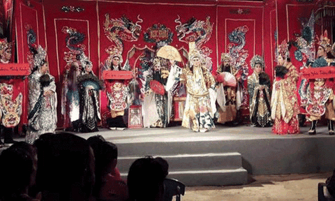 Trống tuồng trở lại Thanh Bình Thự