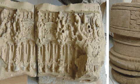 Bức phù điêu ở Gò Tháp, Bến Cầu 