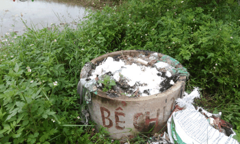 Bể đựng vỏ thuốc bảo vệ thực vật - lợi bất cập hại