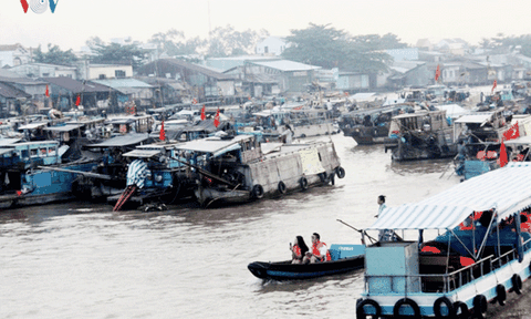 Chợ nổi Cái Răng, nét đặc trưng của miền sông nước