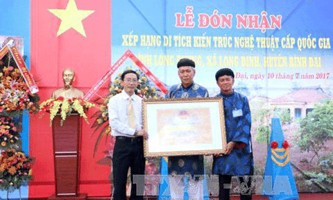 Bến Tre có đình làng thứ 5 được công nhận di tích 