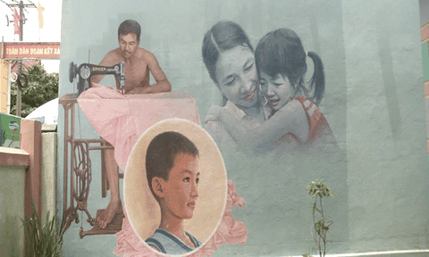 Về làng bích họa Tam Thanh