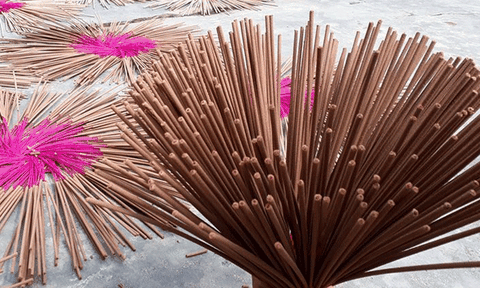 Nhộn nhịp làng hương ở Thạch Mỹ