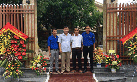 Đoàn viên Phan Bá Hoàng ra mắt mô hình "Cafe khởi nghiệp"