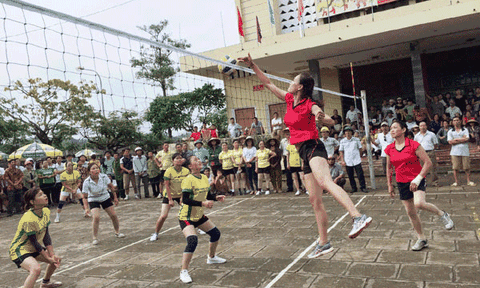 Thị trấn Tân Kỳ nâng cao chất lượng phong trào văn hóa