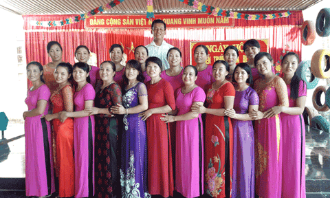 Trường mầm non Thành Sơn: Thành công từ sự đoàn kết