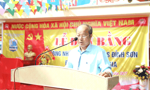 Hành trình đạt chuẩn của Trường THCS Đỉnh Sơn