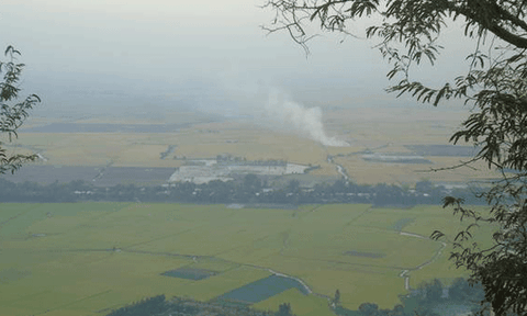 Bình minh trên đỉnh Núi Sam