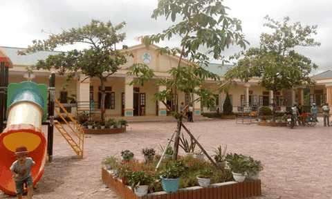 Trường mầm non Thanh Liên: Đạt chuẩn Quốc gia mức độ 1