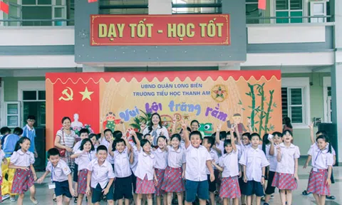 Trường tiểu học Thanh Am  với chương trình “Vui hội trăng rằm”