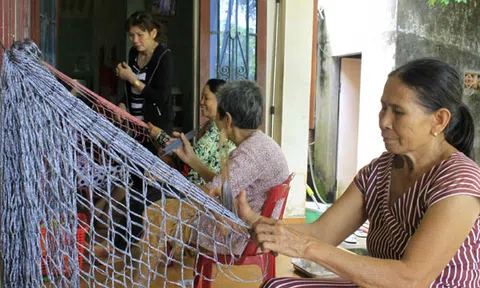 Làng võng… xuất ngoại ở Quảng Ngãi