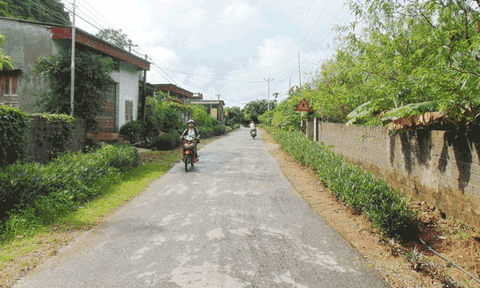 Những đổi thay từ chương trình xây dựng NTM ở Hóa Quỳ