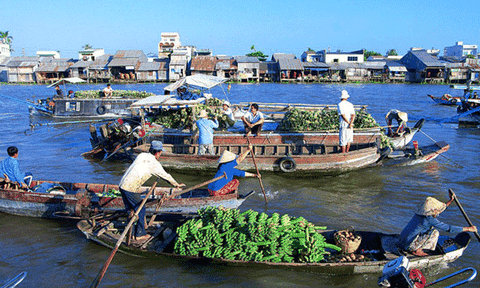 Về miền Tây ghé thăm chợ nổi đặc sắc ở Cần Thơ