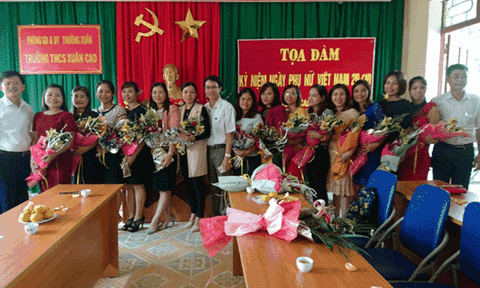 Trường THCS Xuân Cao: Nỗ lực nâng cao chất lượng giáo dục 