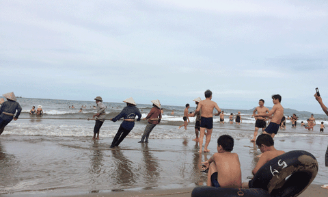 Nét đẹp hoang sơ và thơ mộng của biển Hải Hòa