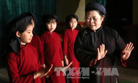 Hát Xoan ra khỏi tình trạng cần bảo vệ khẩn cấp