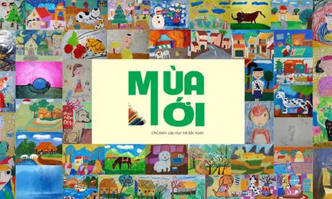 Triển lãm “Mùa mới” của lớp học vẽ Sắc Xuân