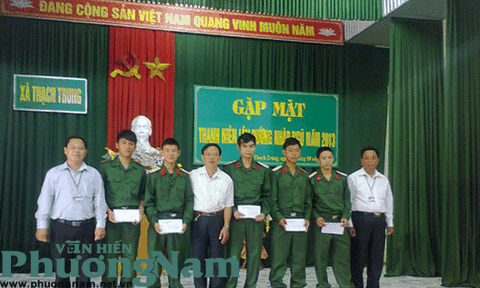 Xã Thạch Trung: Làm tốt công tác đảm bảo an ninh trật tự, quốc phòng an ninh
